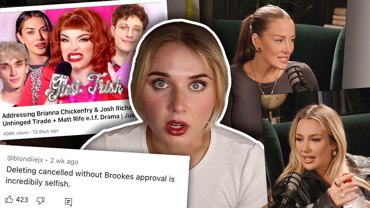 Trisha Paytas DRAGS BFFs podcast + Tana Mongeau HATES Brooke Schofield?
