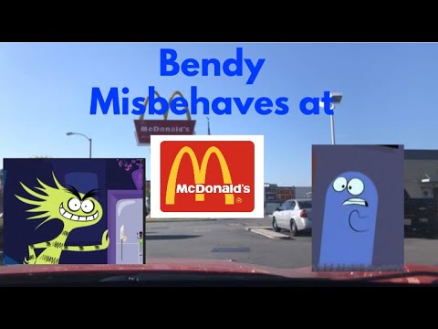 Bendy Misbehaves at McDonald's