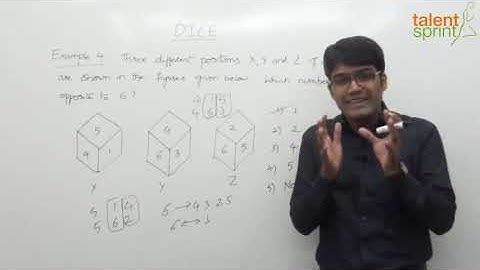 Cubes and Dice Reasoning Tricks with Example | Dice | Example - 4 | Reasoning Ability | TalentSprint