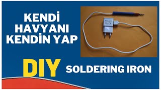 Kurşun kalem ile Havya Nasıl Yapılır? | Make Solderıng ıron Using Pencil