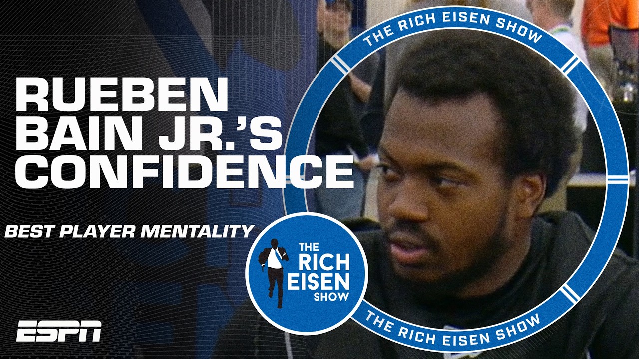 Rueben Bain Jr. is confident he's the BEST PLAYER in the NFL draft 😤 | The Rich Eisen Show