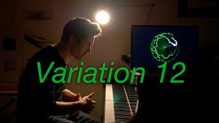 Goldberg Variations Var 12 #BachUpsideDown #negativeharmony Resimi