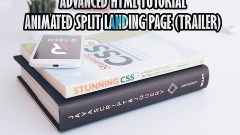 CREATE | SPLIT | ANIMATED | LANDING PAGE  | TRAILER