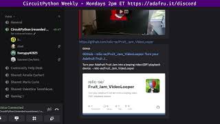 CircuitPython Weekly Meeting for July 13, 2026 @circuitpython #circuitpython #adafruit