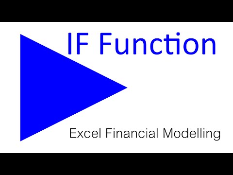 Excel: IF Function