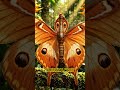🦋 POLILLA ATLAS  “Mimetismo Defensivo”