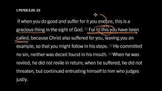 Those Who Suffer Receive a Blessing: 1 Peter 3:8–9, Part 3