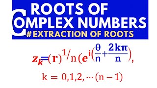 Roots of Complex Numbers (Extraction of Roots) — Complete Explanation!