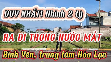 Đất nền Thạch Thất giá bán RẺ, xây nhà ở ngay, lướt sóng, Bình Yên, sát Khu công nghệ cao Hòa Lạc