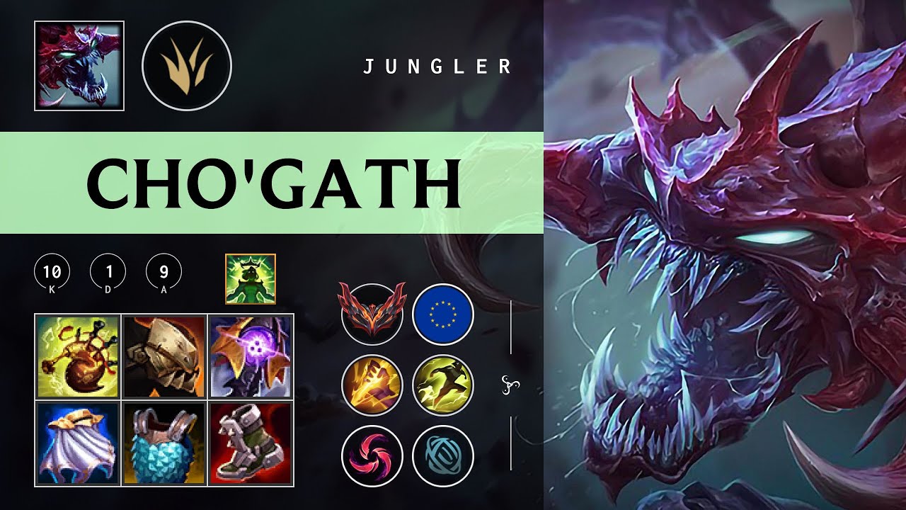 Cho'Gath Jungle vs Bel'Veth - EUW Grandmaster Patch 26.01
