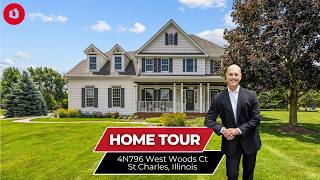 5-Bedroom Home on 1 Acre in St. Charles, IL | 4N796 West Woods Ct