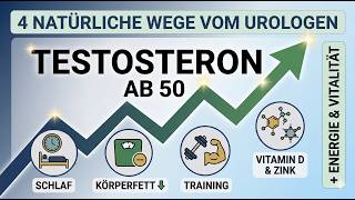 Testosteron steigern ab 50: 5 Tipps vom Urologen (Natürlich &amp; Effektiv)