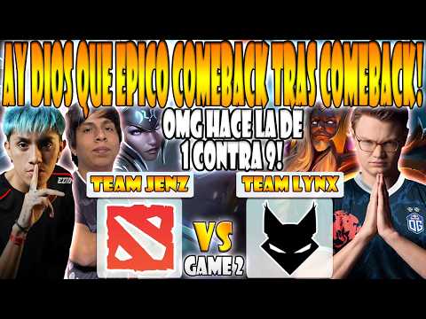 TEAM JENZ vs TEAM LYNX BO3[GAME 2] PARKER, YADOMI, NO!OB vs STORMSTORMER - EPL MASTERS 1-DOTA 2