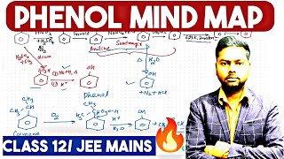 Phenol complete mind map class 12🔥🔥