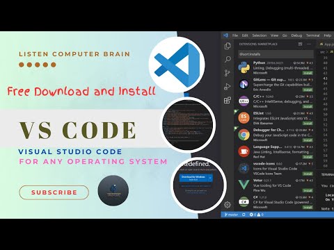 How to Download and Install Visual Studio Code | #vscode @telugucodeguru
