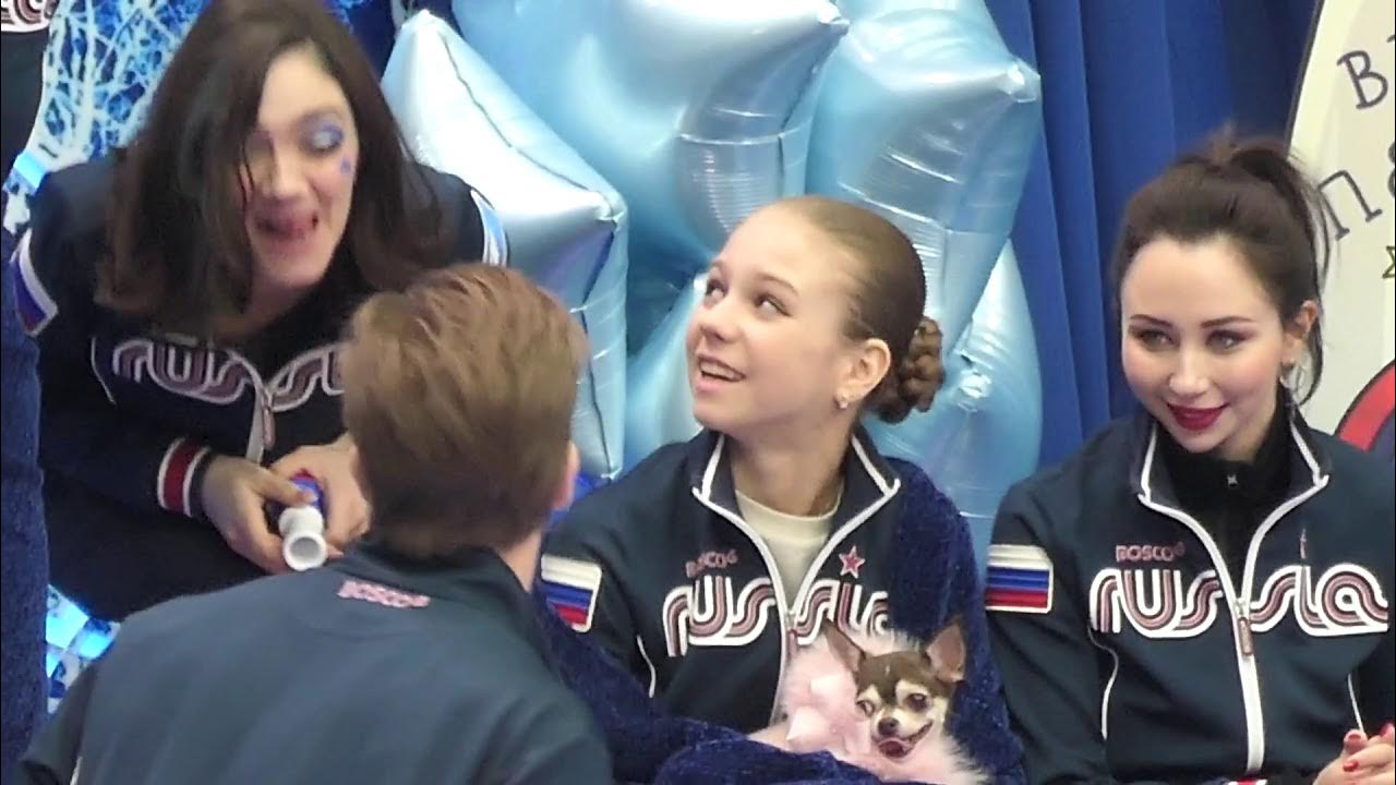 Евгения Медведева и Елизавета Туктамышева