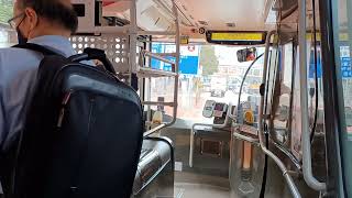 LWB T-E37 UE6X32 XK6696 @ E32A Ventura落車門開關門過程,㩒鐘聲及大涌道福來邨報站