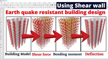 Earth quake resistant building design | shear wall design |civil engineering | structural design |