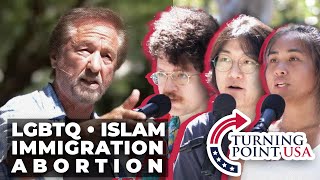 Ray Comfort Live On The College Campus With Tpusa