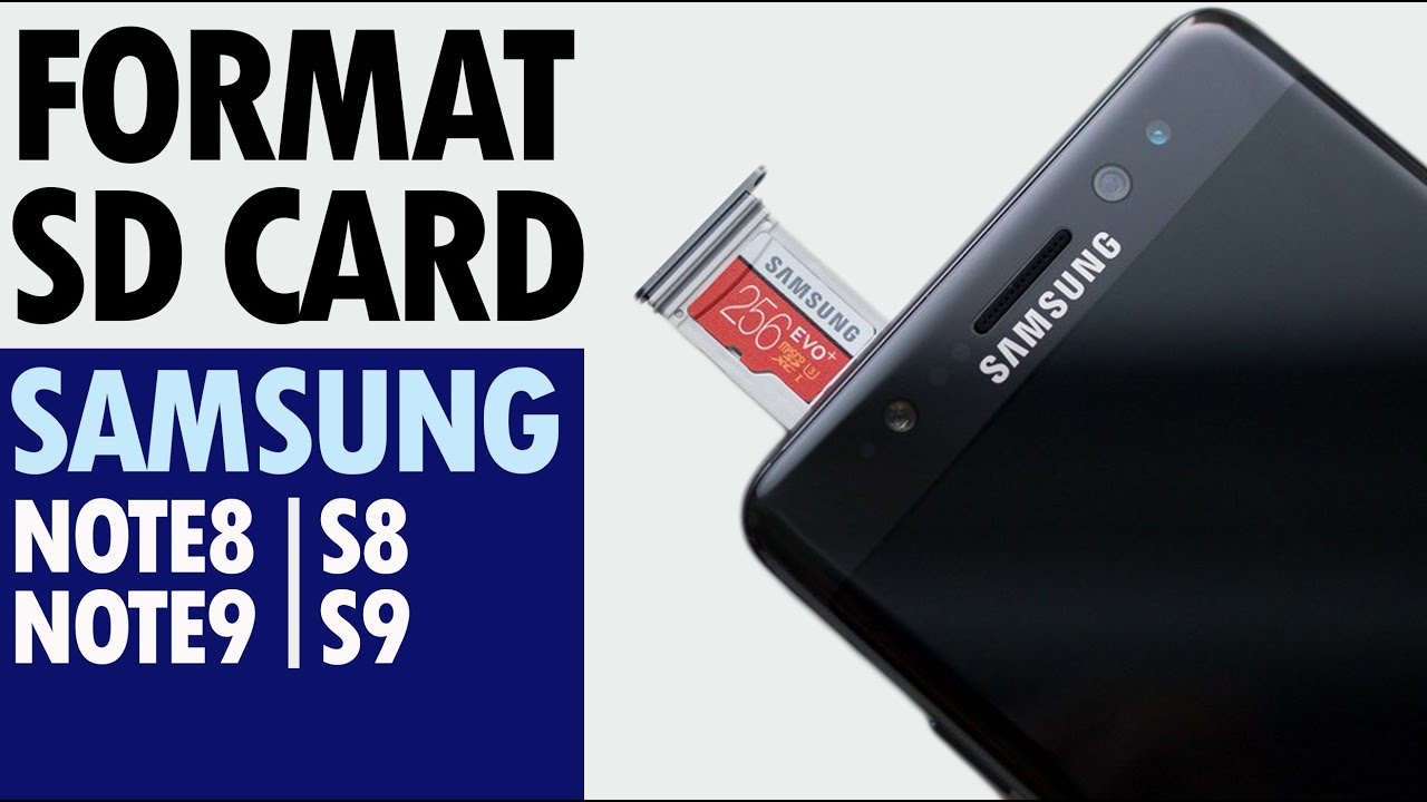 How to Format a Micro SD Card for All New Samsung & Andriod Phone's ...