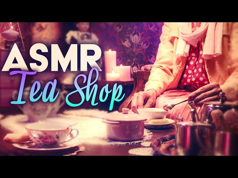 ASMR ROLEPLAY ☕The Tea Shop (No Talking)