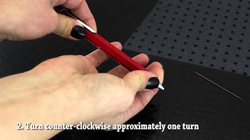 Monteverde USA Tool Pen. How To Change Refill: PENCIL