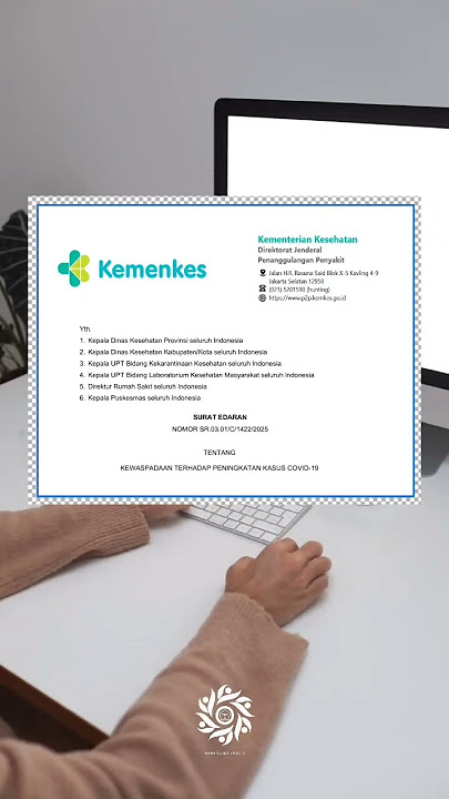 Download lagu Surat Edaran Kemenkes Jun' 2025 tentang Kewaspadaan Terhadap Kenaikan Kasus COVID-19