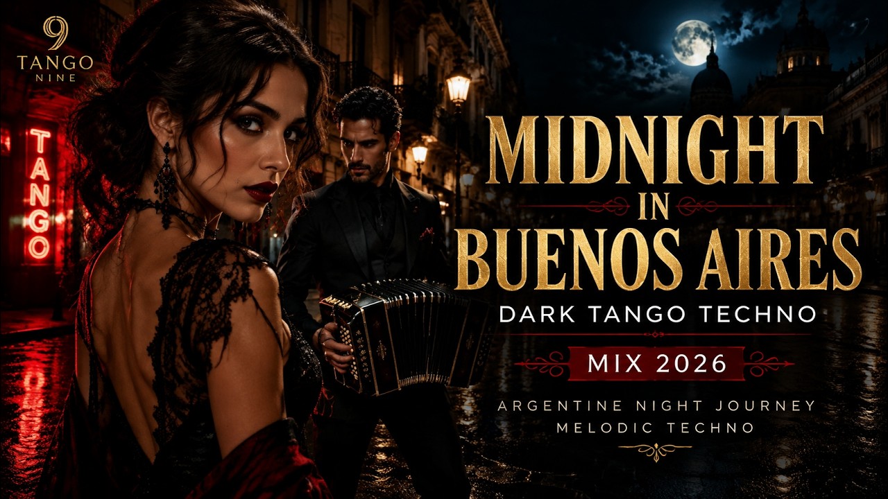 🌙 Midnight In Buenos Aires | Dark Tango Techno Mix 2026