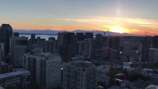 Seattle sunset time lapse