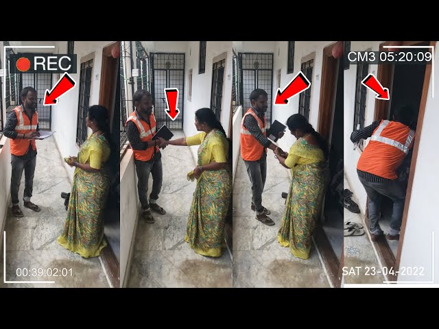 WHAT SHE IS DOING? 👀😱| Housewife Romance With Bill Collector | Social Awareness Video | 123 Videos class=