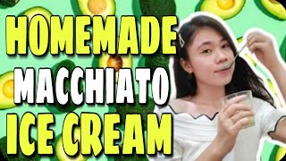 Homemade Avocado Macchiato Ice cream || Chan _channyyy || Vlog #4