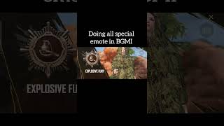 Doing all special emote in BGMI #trending #pubgmobile #bgmi #viral