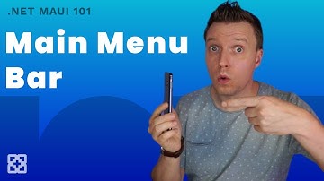 Add a Menu Bar to Your Desktop App - .NET MAUI 101