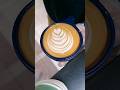 Tulip latte art
