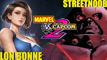 MvC2 Mvci Umvc3 STREETNOOB vs LON BONNE (Fightcade) pt 2