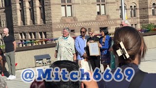 Mayor Olivia Chow Speaks at Toronto Pride Month Flag Raising Ceremony 2026 
