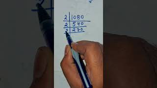 Prime Factors Of 1080