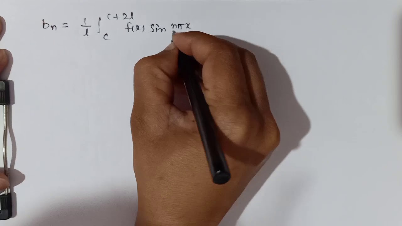 Fourier Series Part 4 L Numerical Of Fourier Series Based On 