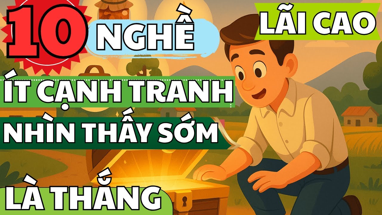 10 Nghề Lãi Cao Ít Cạnh Tranh – Ai Nhìn Thấy Sớm Là Thắng | Chạm Đến Thành Công