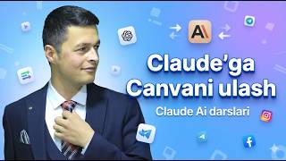 Claude-ga Canva-ni Ulash (Connect) va Dizayn Yaratish | Tutorial