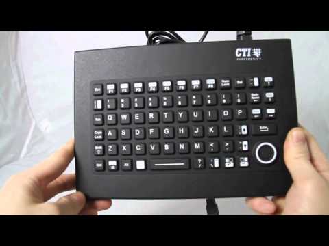 CTI KIO6x00-BX Illuminated Keyboard