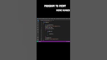 Program To Print Prime Number 👍👍 II C Language Program In PC 🖥️🖥️#c #shorts #viral