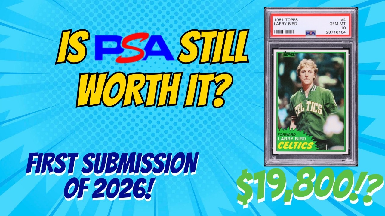 Is PSA Still Worth It? Our First Grading Submission of 2026 - Huge Ultraviolet Auto Collection!