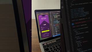 Professional Login UI in React Native #mobile #reactnative #design