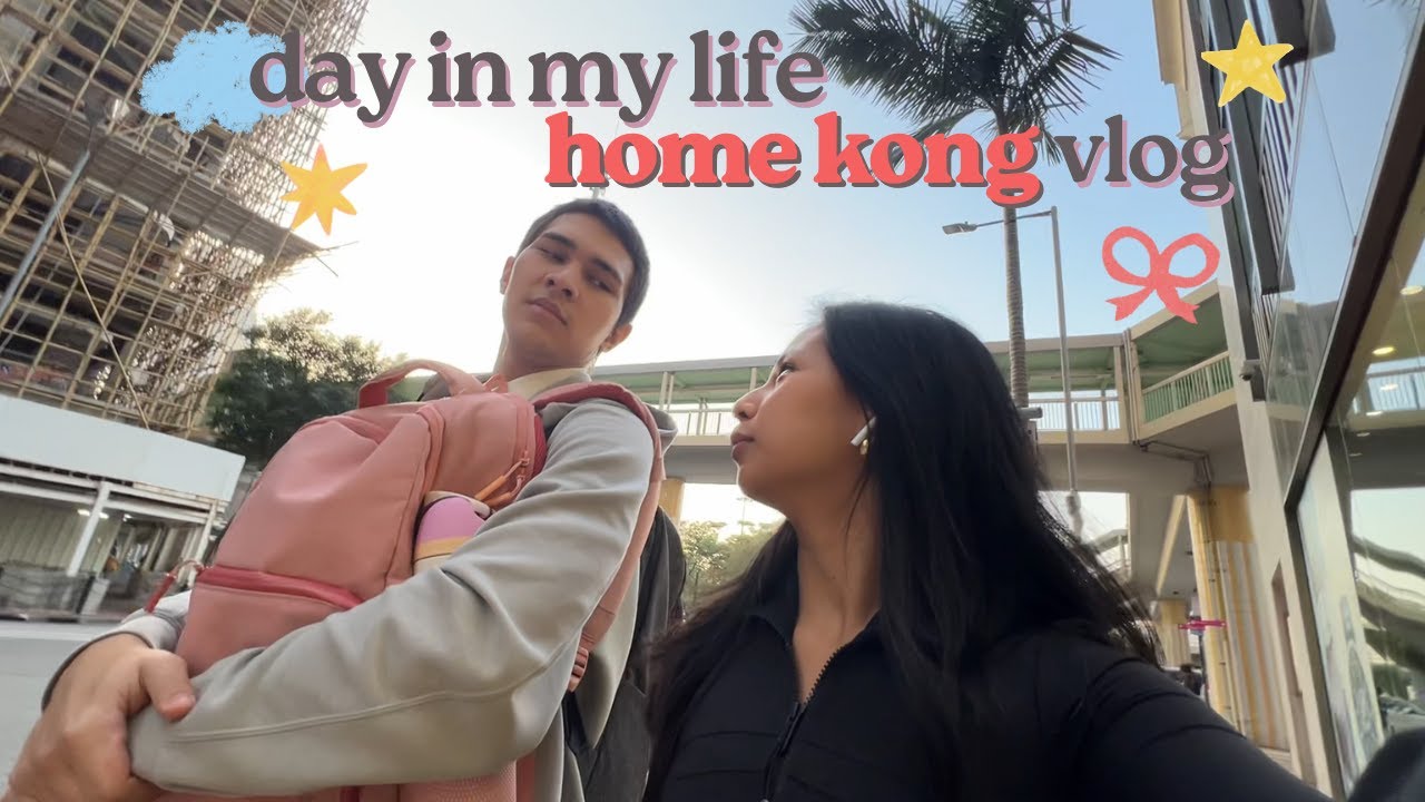 day in my life in hong kong | polyuhk, gym, dinner at cwb