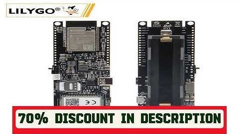 A must-have product! LILYGO® TTGO T-A7670G/E/SA R2 4G Development Board LTE CAT1 SIM Module ESP32