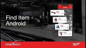 Tool Tracking: Use “Find Item” Feature | One-Key Support for Android