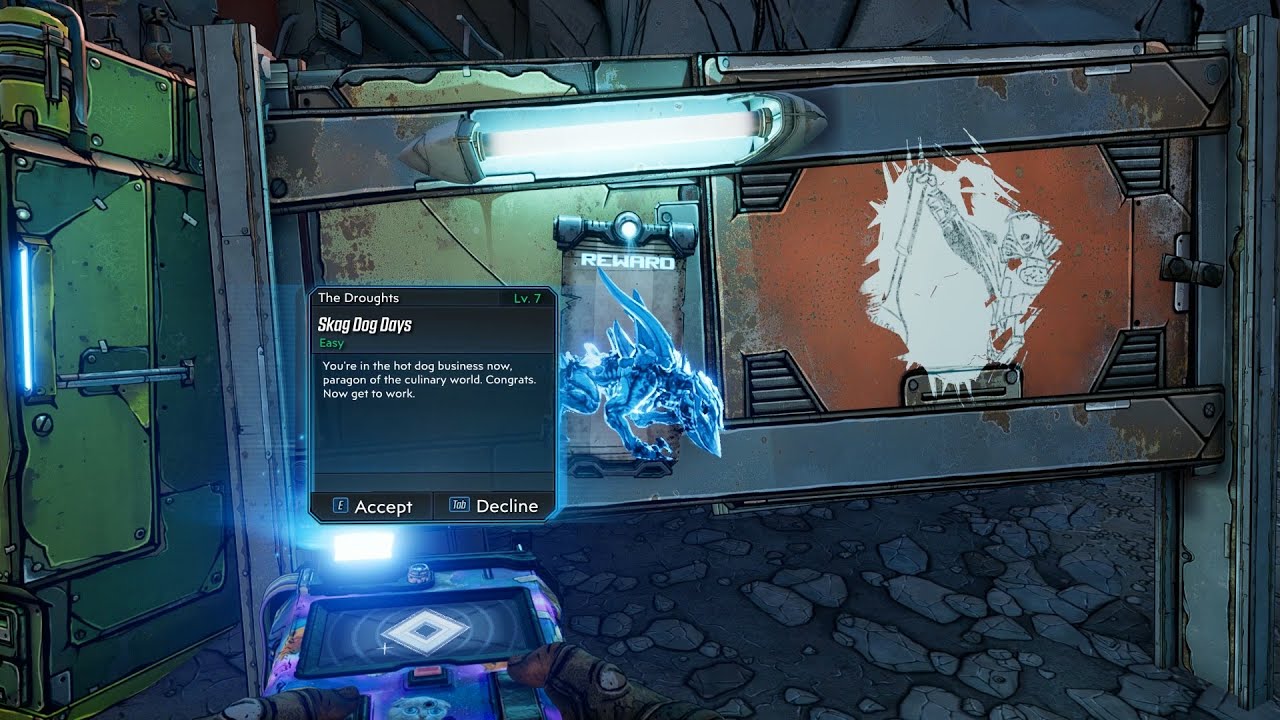 BORDERLAND 3 SIDE MISSION 4 Skag Dog Days YouTube