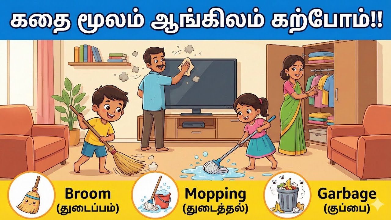 கதை மூலம் ஆங்கிலம் || Spoken English in Tamil. 