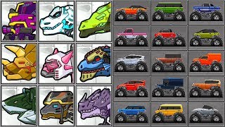 Monster Truck Crot + Dino Robot Corps | Full Game Play screenshot 5